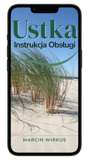 Ustka: Instrukcja Obsługi — mockup przewodnika PDF