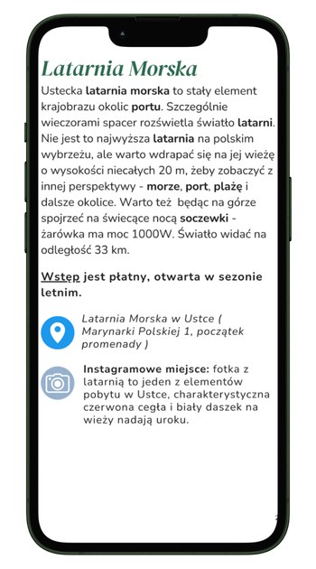 Ustka: Instrukcja Obsługi — strona przewodnika