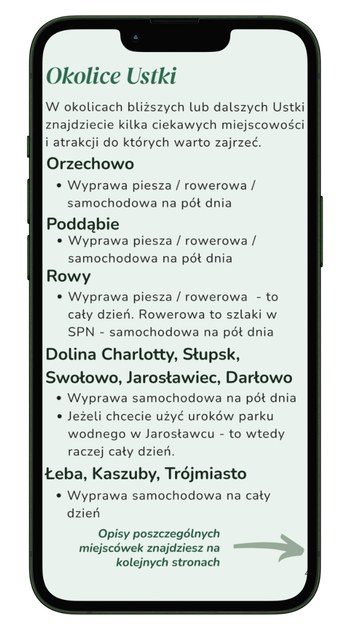 Ustka: Instrukcja Obsługi — Okolice Ustki (Orzechowo, Poddąbie, Rowy, Łeba)